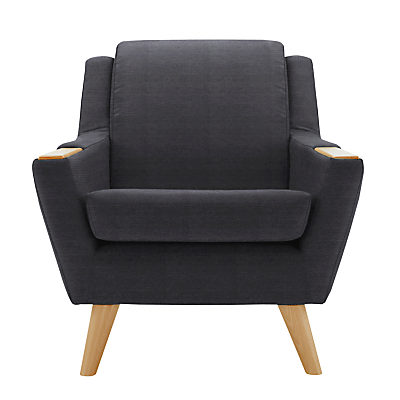 G Plan Vintage The Fifty Five Armchair Tonic Charcoal